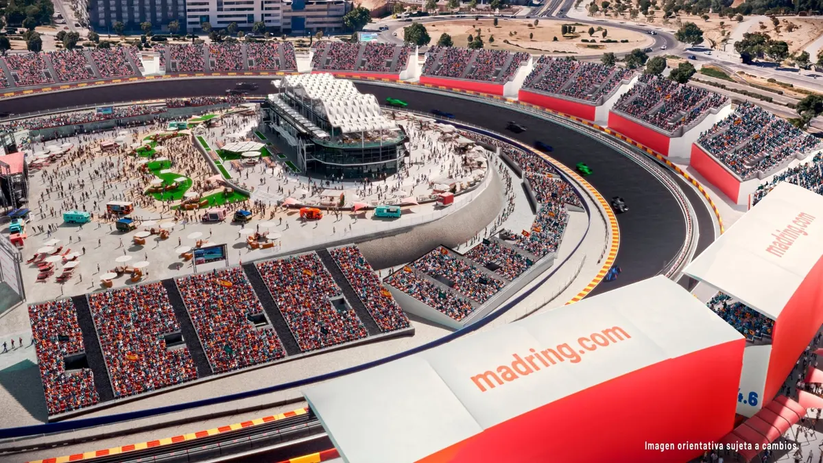 El nuevo circuito de la F1 2026 publica sus primeras imágenes