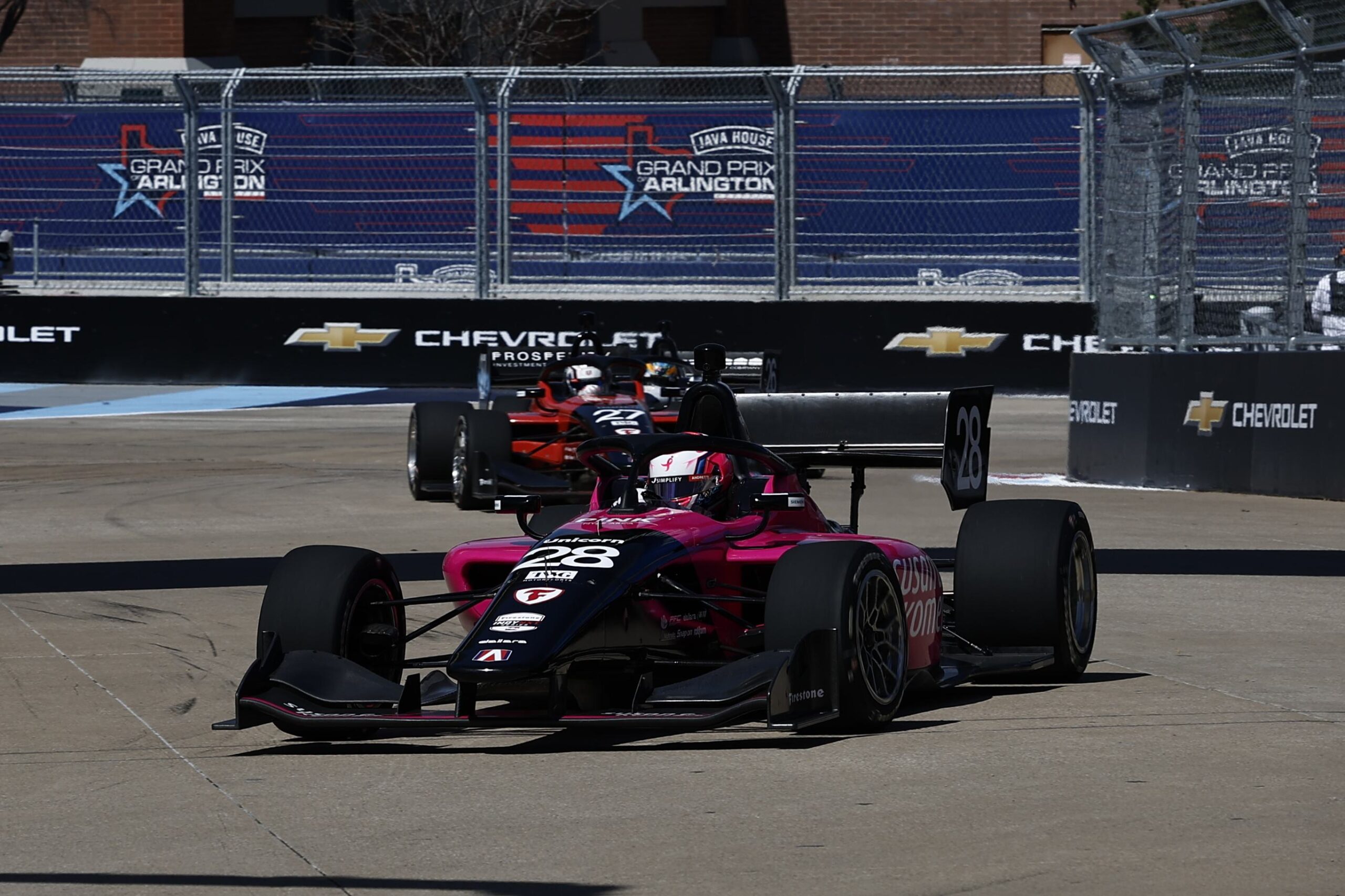 Taylor supera Fittipaldi no fim e vence encurtada prova da Indy NXT em Arlington