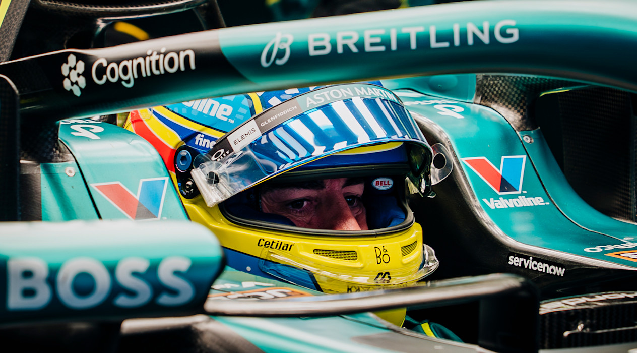 Alonso minimiza mejora de Aston Martin: “Mismo auto que antes”