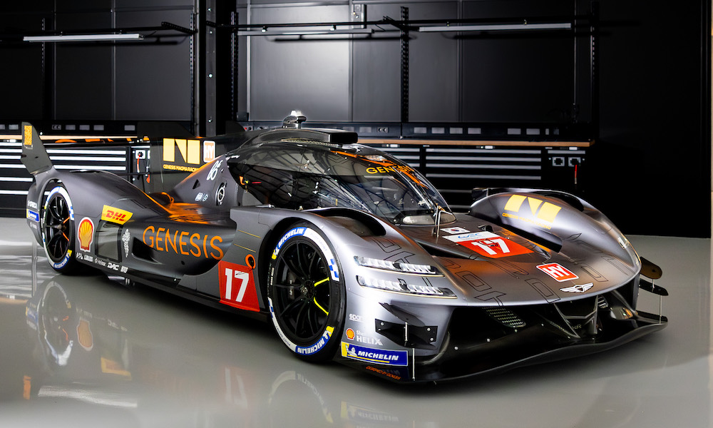 Genesis adota cinza e revela pintura do carro de Derani para temporada 2026 do WEC
