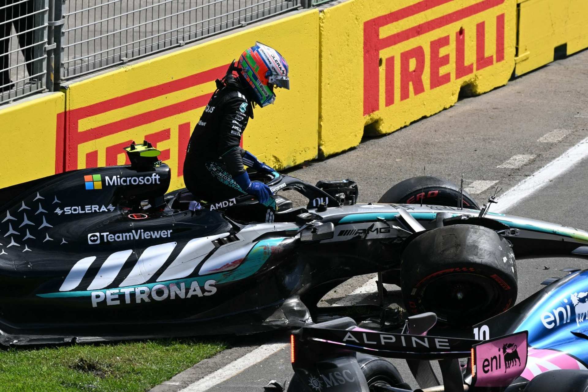 Antonelli revela lesão ligamentar sofrida em batida no TL3 do GP da Austrália