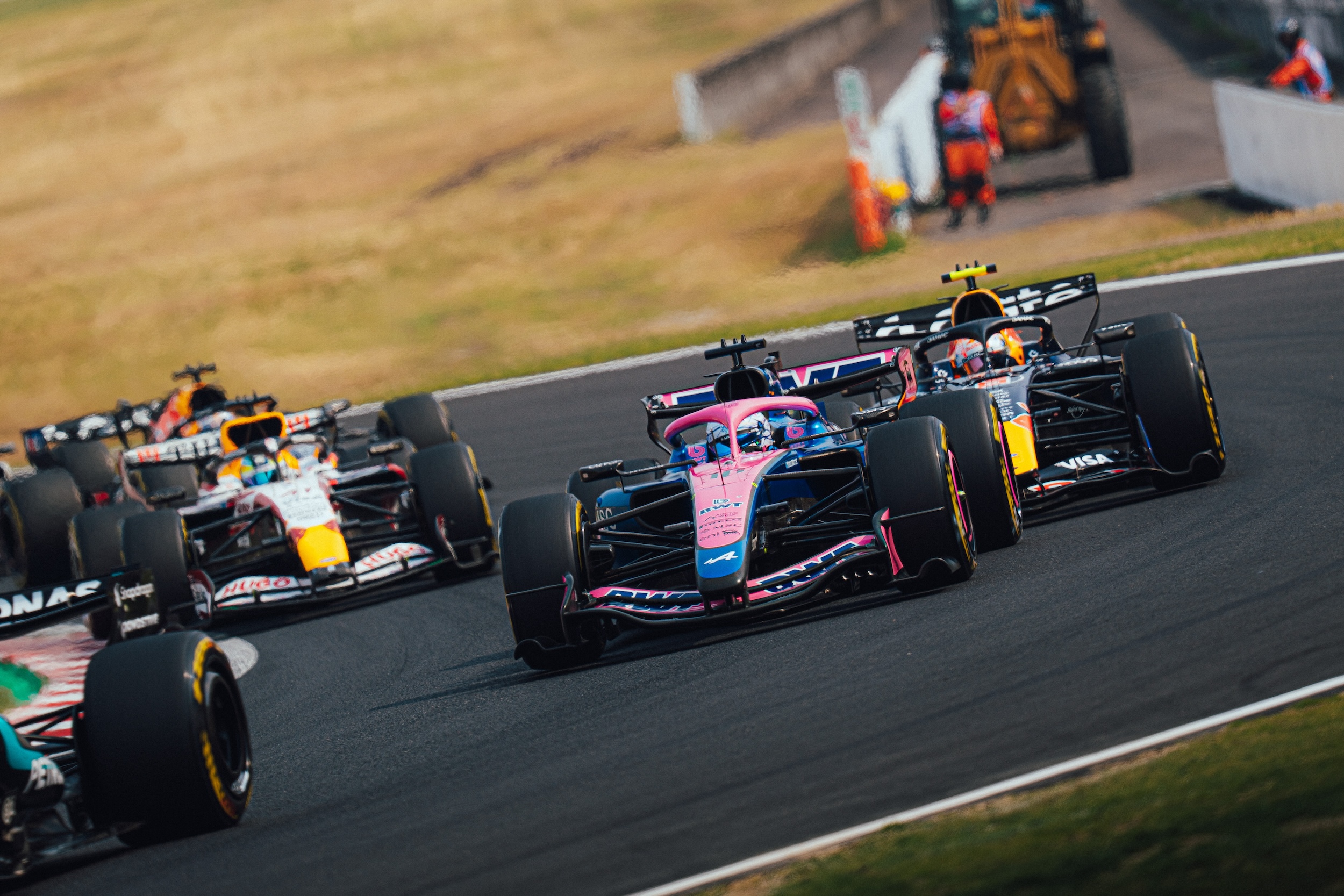 Alpine, Haas e Racing Bulls brigam para assumir vácuo deixado por Red Bull na ‘F1 A’