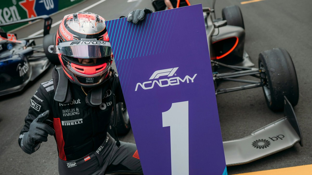 Felbermayr volta ao pódio com vitória na corrida 2 da F1 Academy na China. Ferreira é 6ª