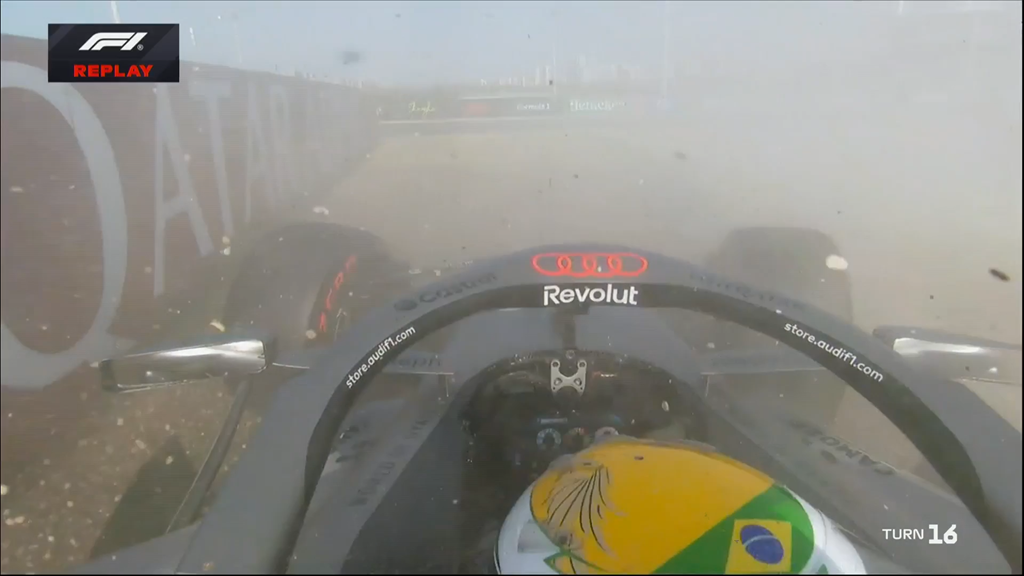 Bortoleto roda em volta rápida e fica no Q2 da classificação para GP da China