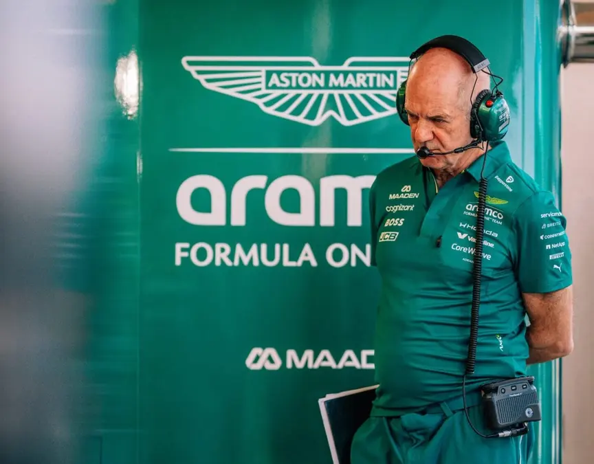 Newey dice que Aston Martin “no sabía” de la reestructuración en sector de motores Honda