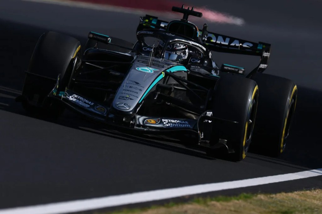 Russell lamenta error de Mercedes en Japón: «Tengo las manos atadas»