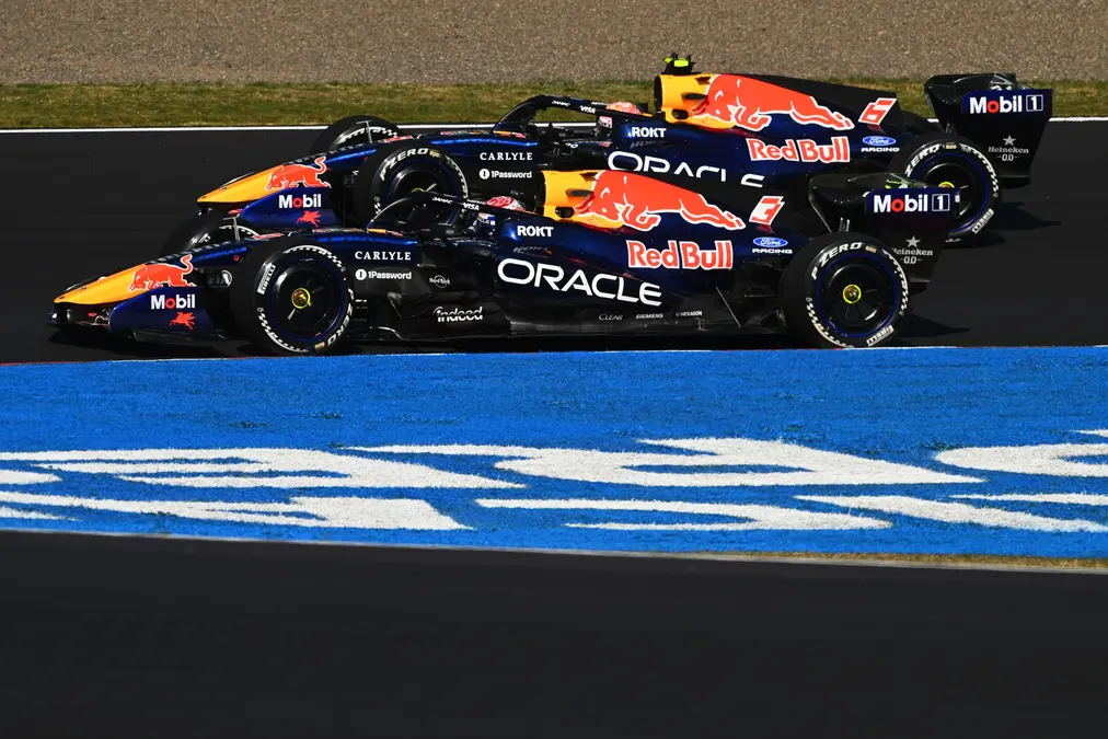 Red Bull reporta un viernes “complicado” en Japón: “El coche no rinde”