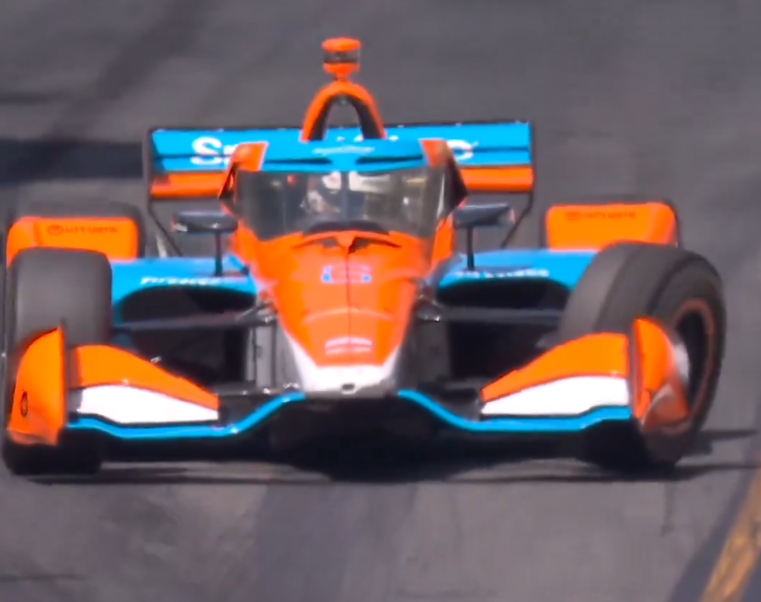 Siegel acerta muro e quebra suspensão da McLaren no TL2 da Indy em Long Beach