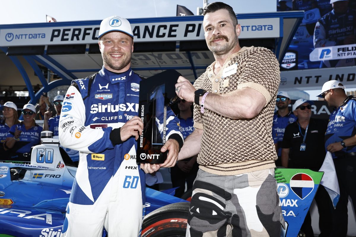 Rosenqvist nega surpresa com pole em Long Beach: “Sabia que estava rápido”