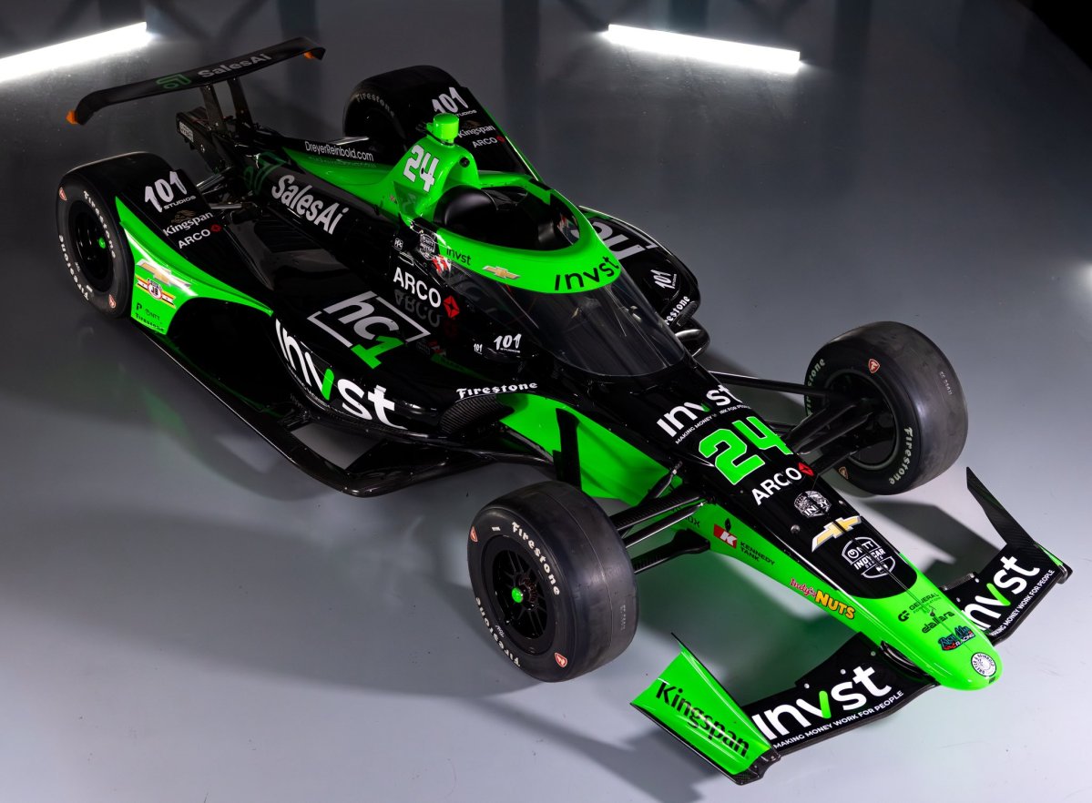 DRR divulga pinturas dos carros de Daly e Harvey para Indy 500 de 2026