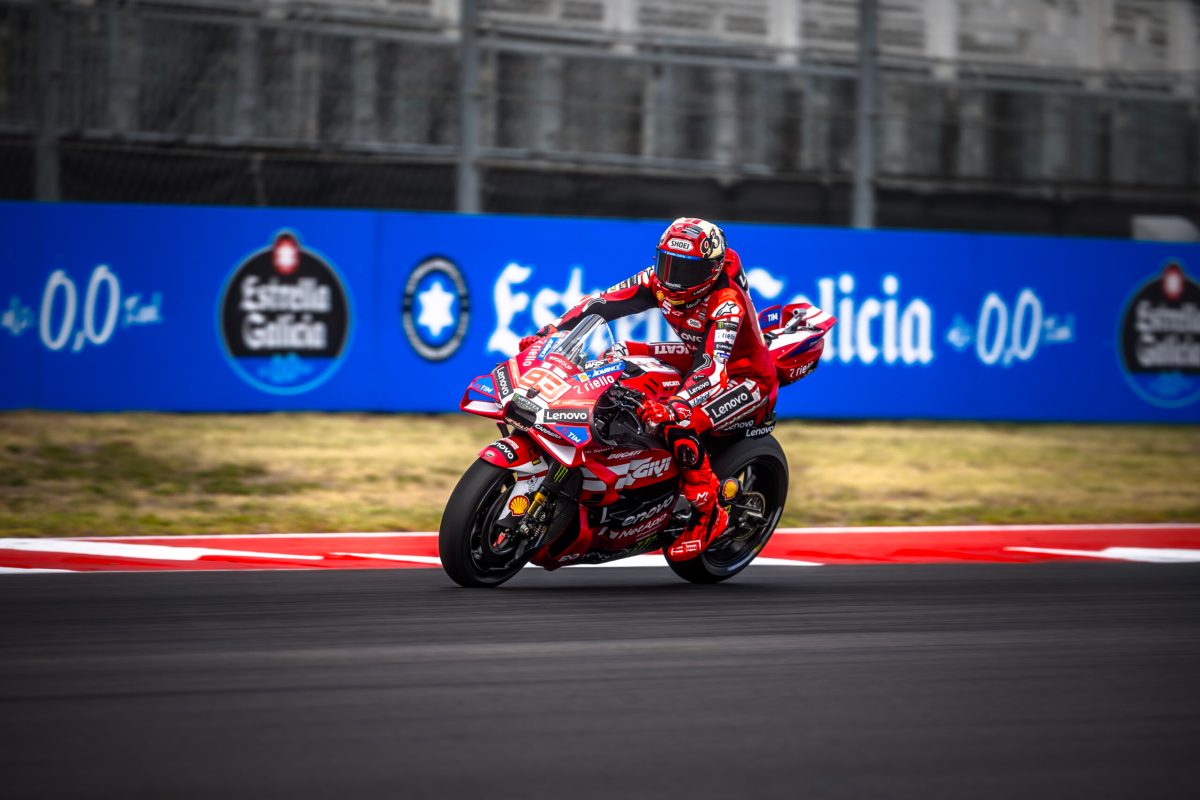 Marc Márquez celebra volta ao trabalho e destaca: “Fiz o máximo para me recuperar”