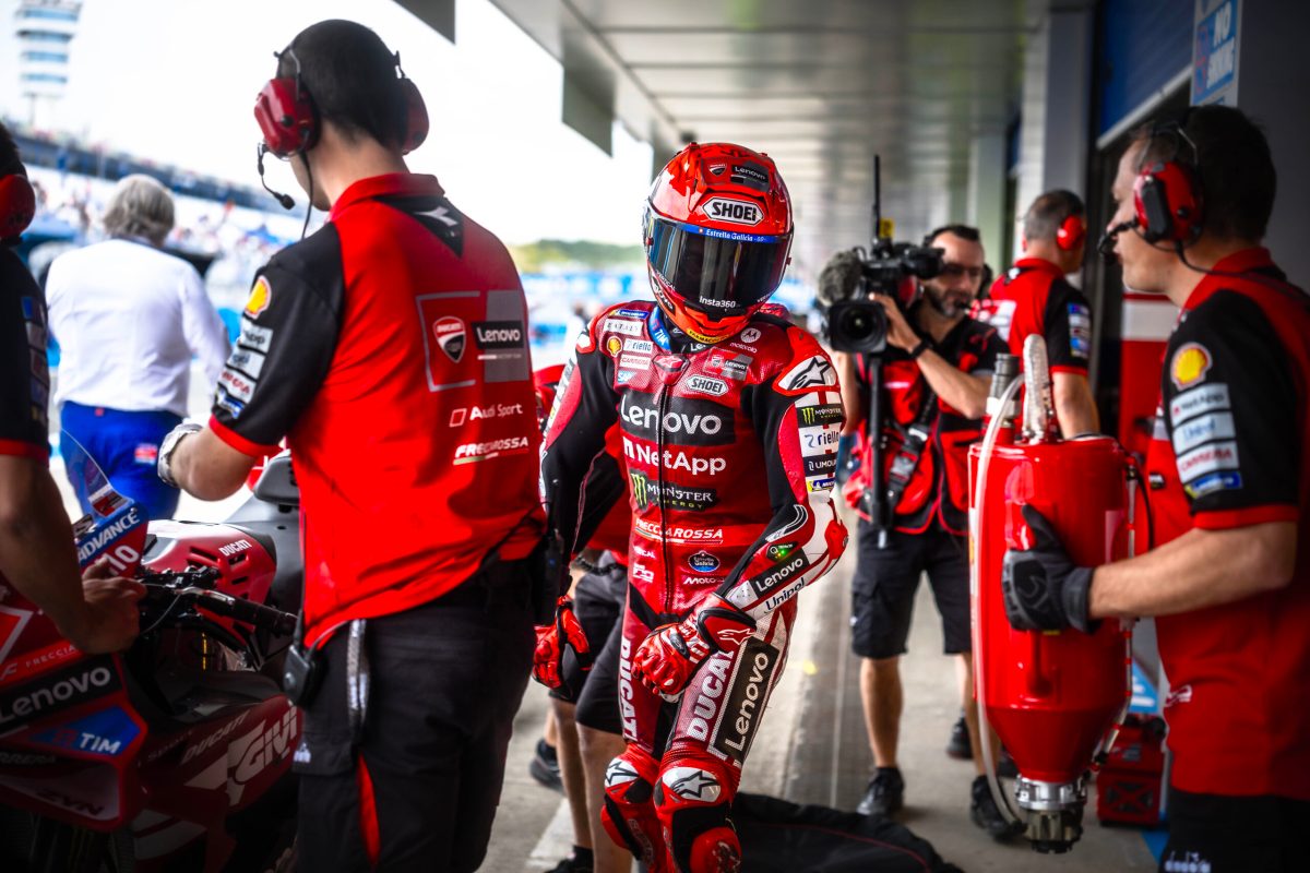 Marc Márquez diminui expectativas e coloca pódio como “objetivo otimista” em Jerez