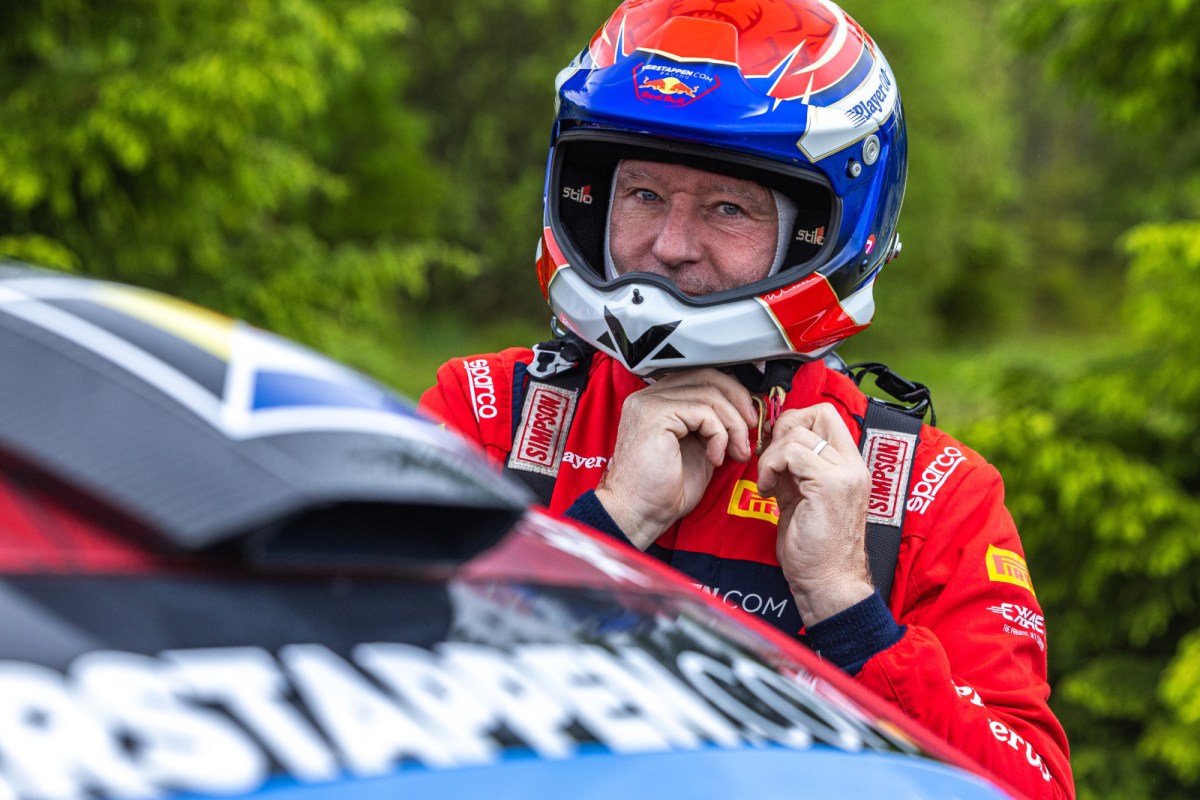 Jos Verstappen explica capotagem em rali na Bélgica: “Entrei na curva rápido demais”