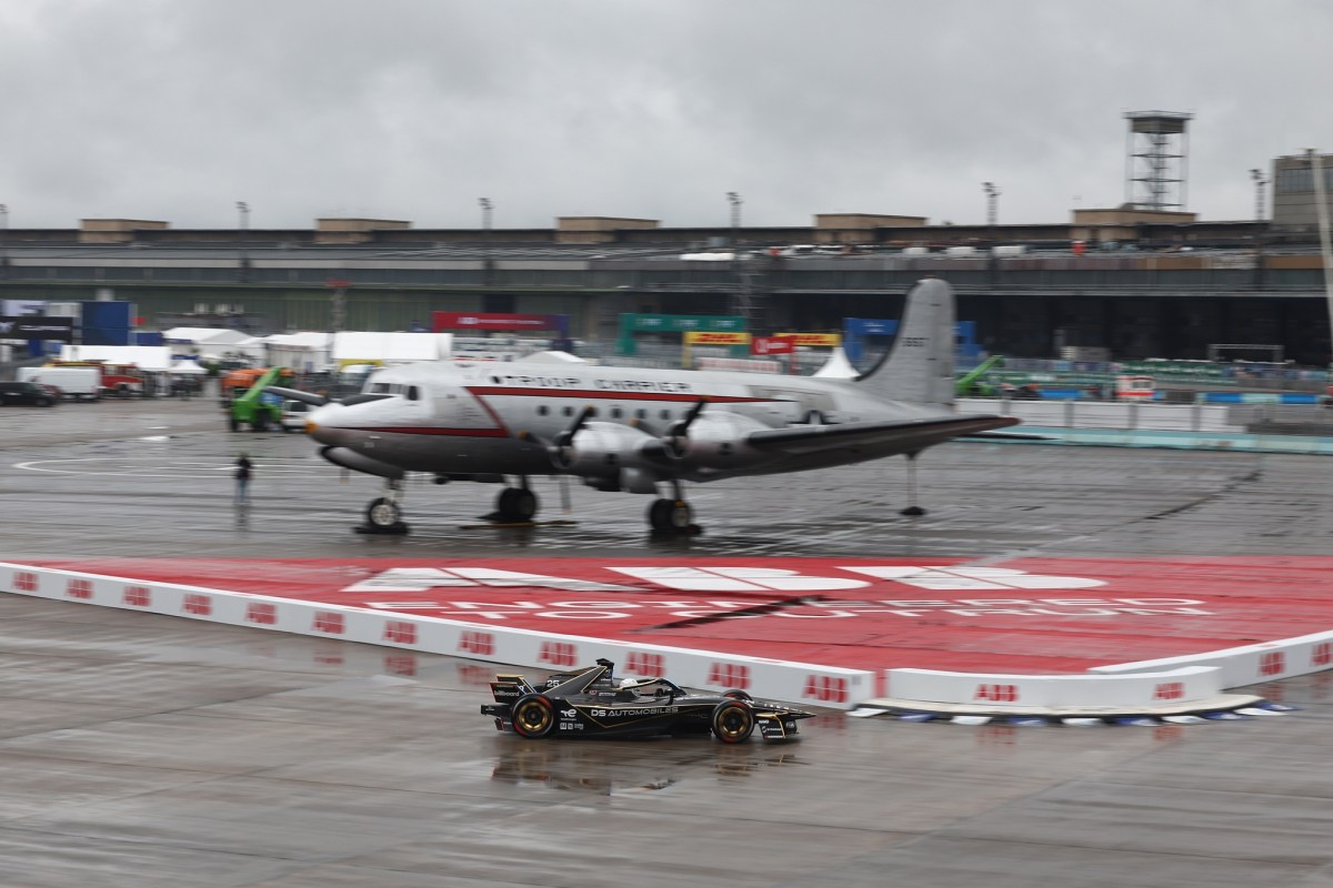 Fórmula E disputa o eP de Berlim no Aeroporto de Templehof (Foto: Fórmula E)