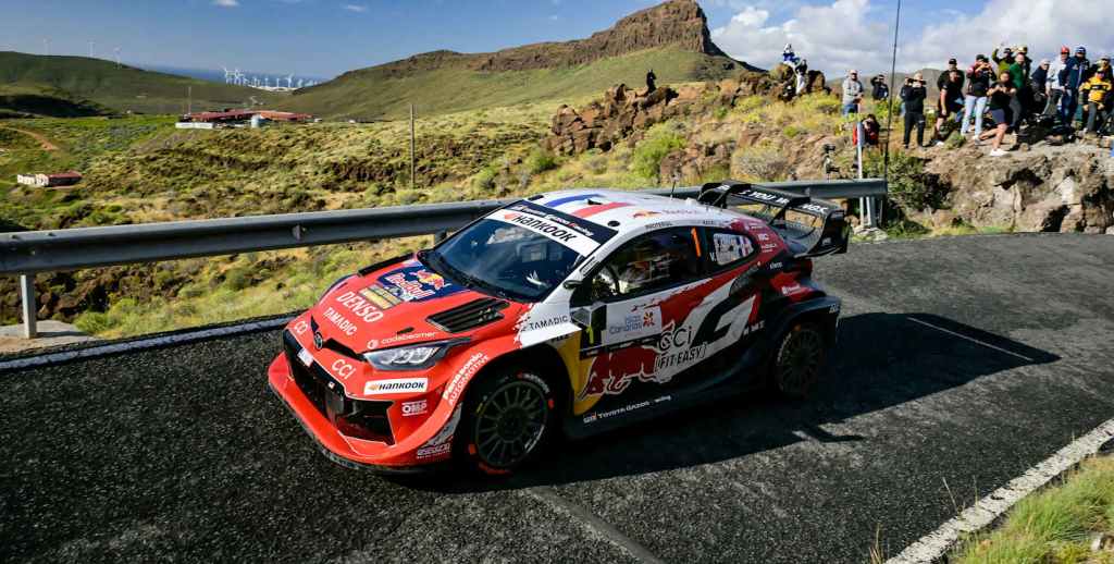 Ogier gana el Rally de Islas Canarias y Solberg abandona tras un choque