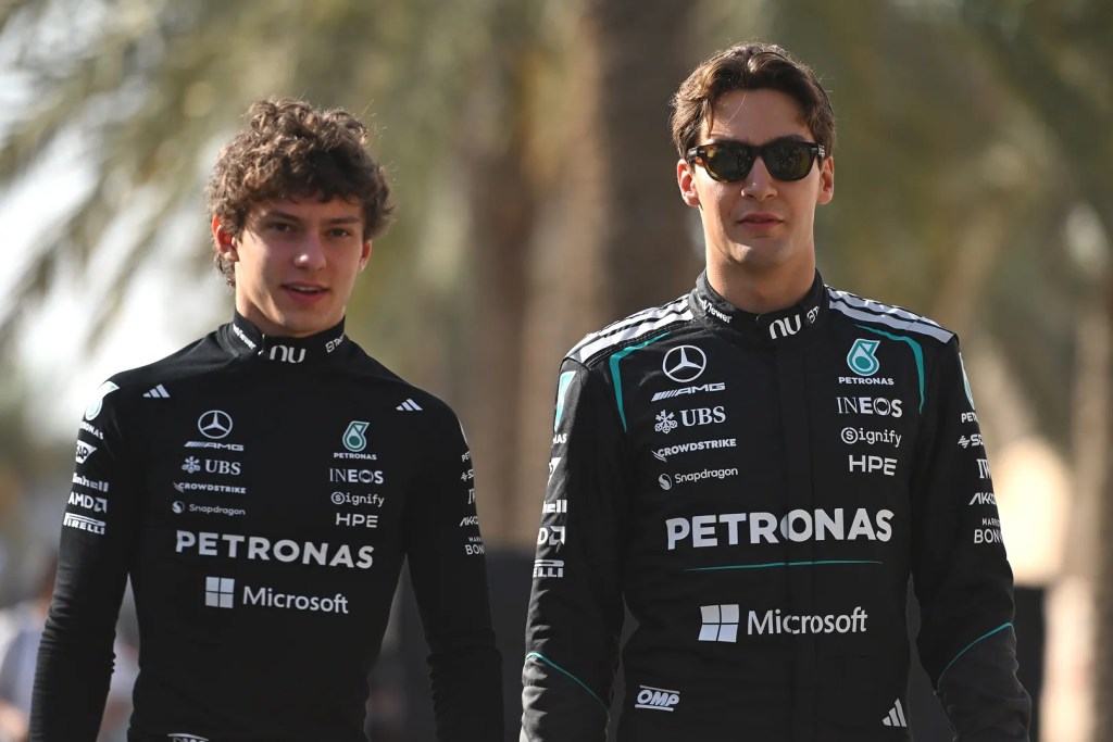 Mercedes define limites en el duelo entre Russell y Antonelli en F1 2026