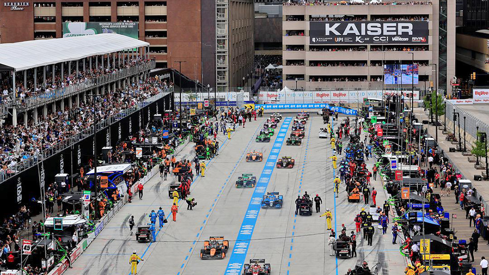 ¿A qué hora corren Palou y O’Ward? Horarios y transmisiones de la IndyCar en Detroit