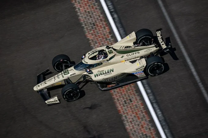 Rosenqvist lidera el arranque de la clasificación de la Indy 500