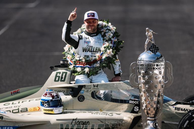 Cidade natal de Rosenqvist prepara festa em praça pública por vitória na Indy 500