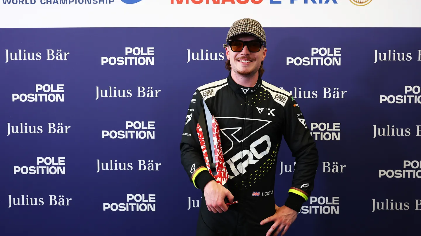 Ticktum celebra pole conquistada “com certo ódio” no eP de Mônaco 2