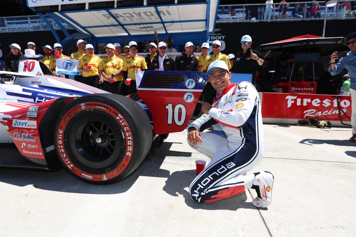 Palou celebra 3ª pole seguida na Indy e projeta “corrida maluca” no GP de Detroit