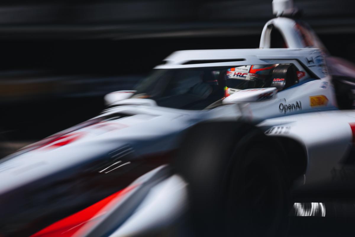 Palou volta a assumir rédeas da Indy e lidera TL1 em Detroit. Collet é 24°