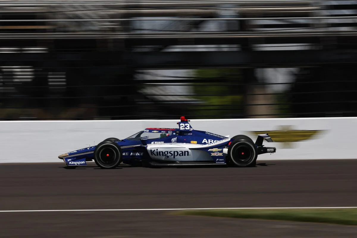 Daly se impone con DRR en la segunda práctica de la Indy 500; Palou es 2°