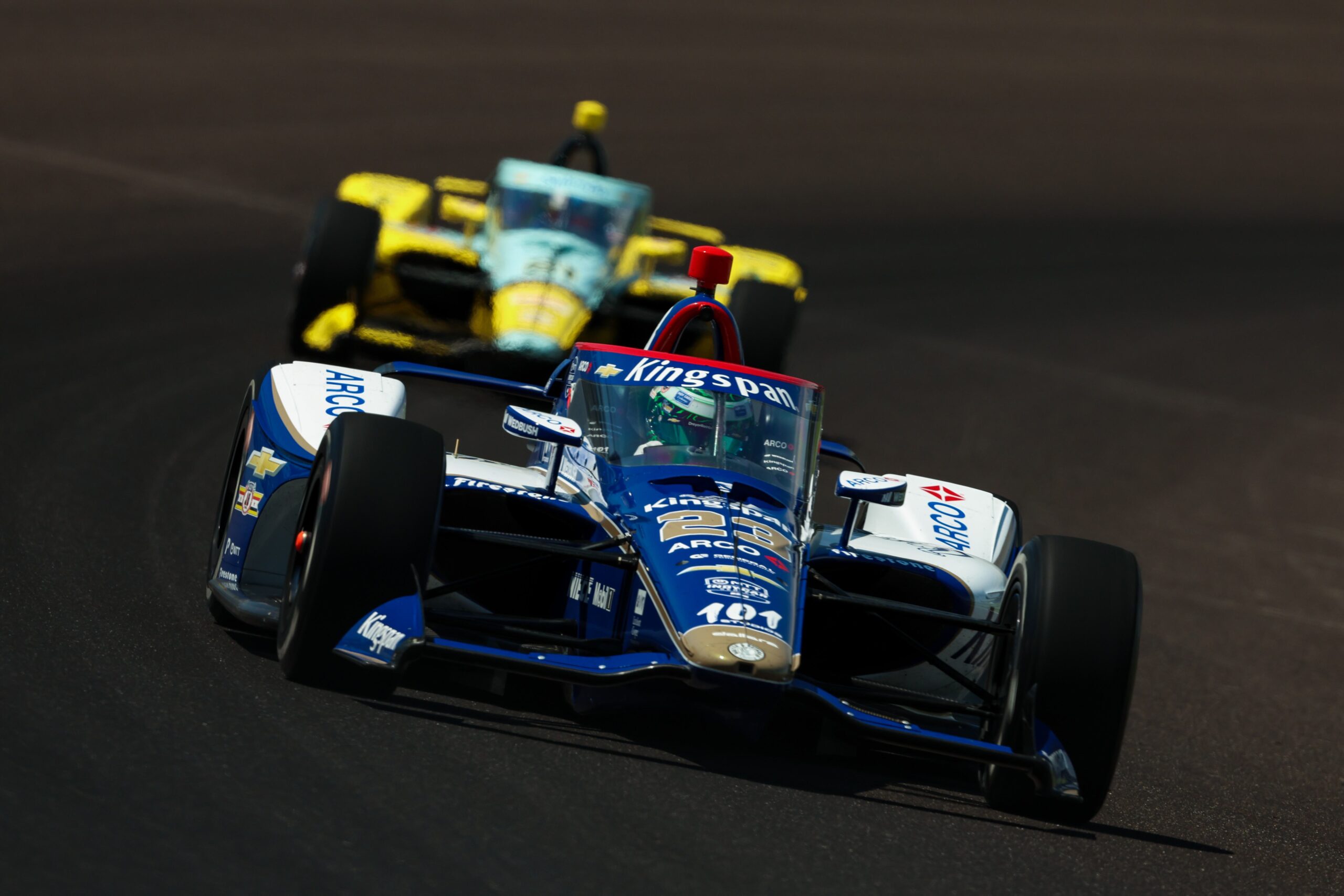 Daly exibe força da DRR e lidera treino livre 2 da Indy 500. Collet é 18º e Castroneves, 23º