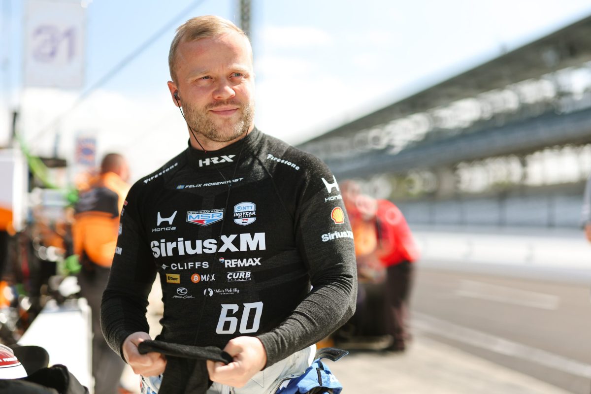 Rosenqvist exalta “foguete” da Meyer Shank após liderar 1ª fase da classificação da Indy 500