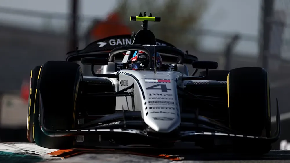 Herta comanda la práctica libre de F2 en Miami: Duerksen es 6° y Varrone, 14°