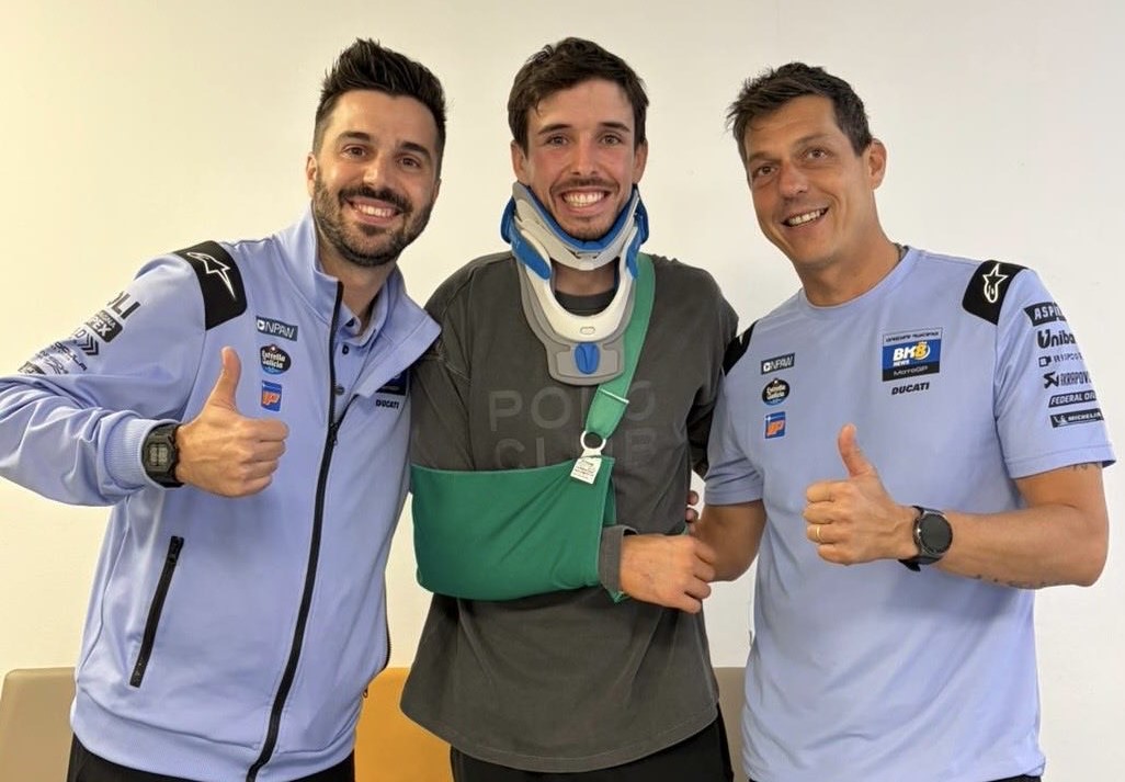 Gresini confirma la ausencia de Álex Márquez en Italia y Hungría tras operación