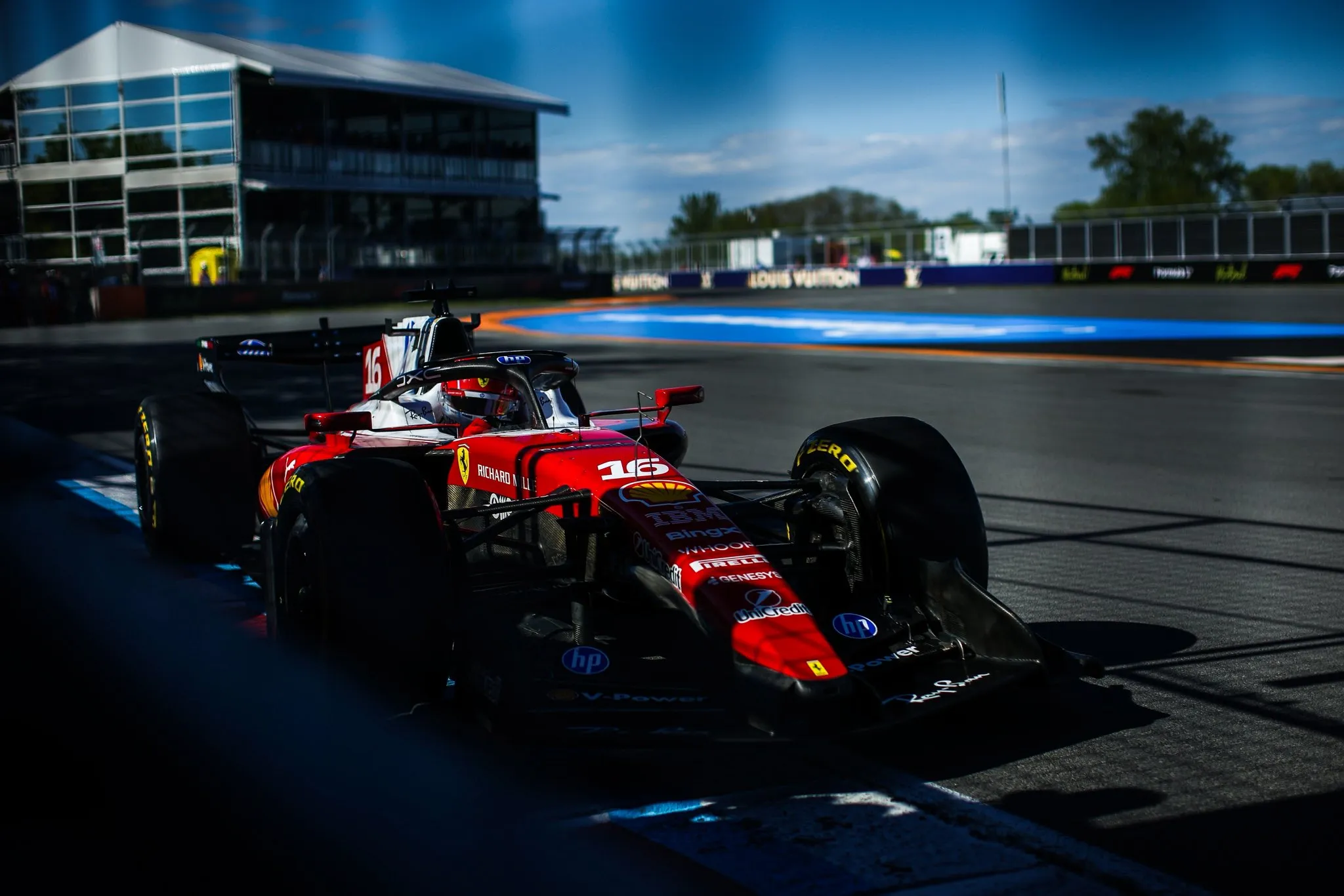 Ferrari explica dificultades de Leclerc y advierte de posible lluvia en Canadá