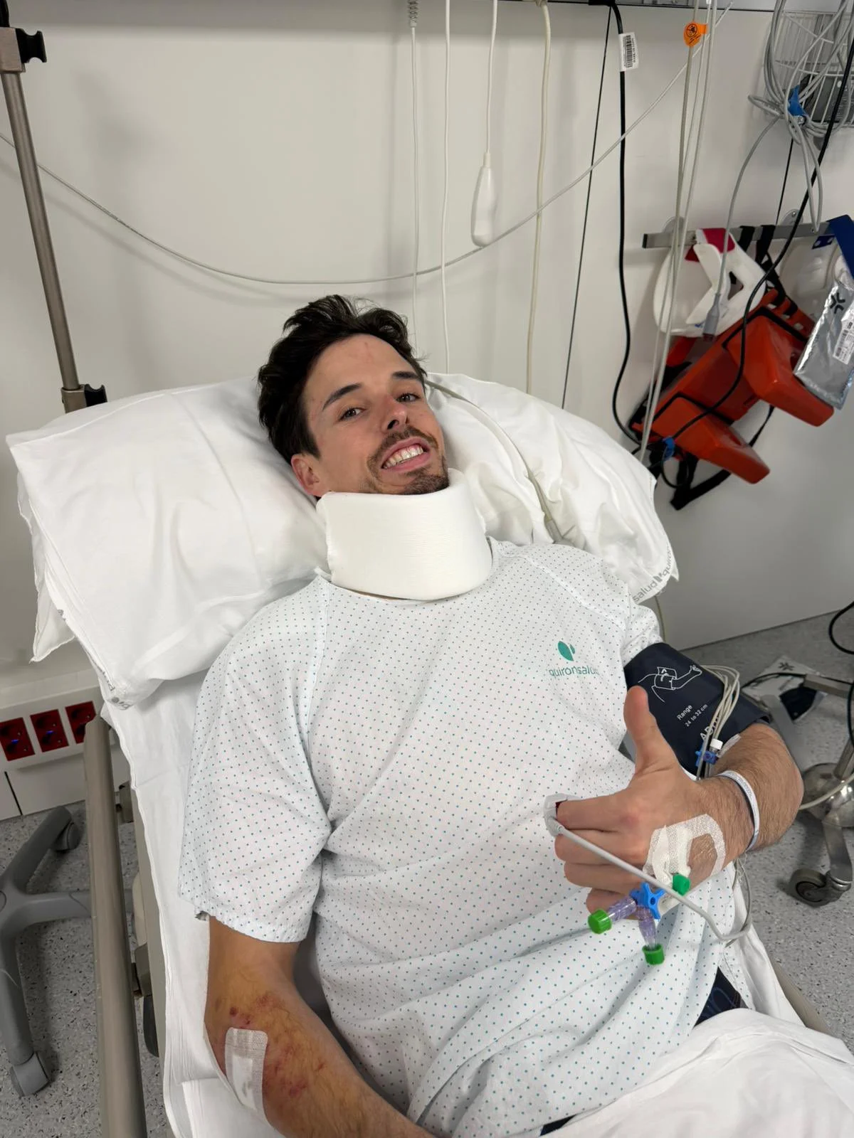 Álex Márquez calma a aficionados tras grave accidente: “Todo bajo control”