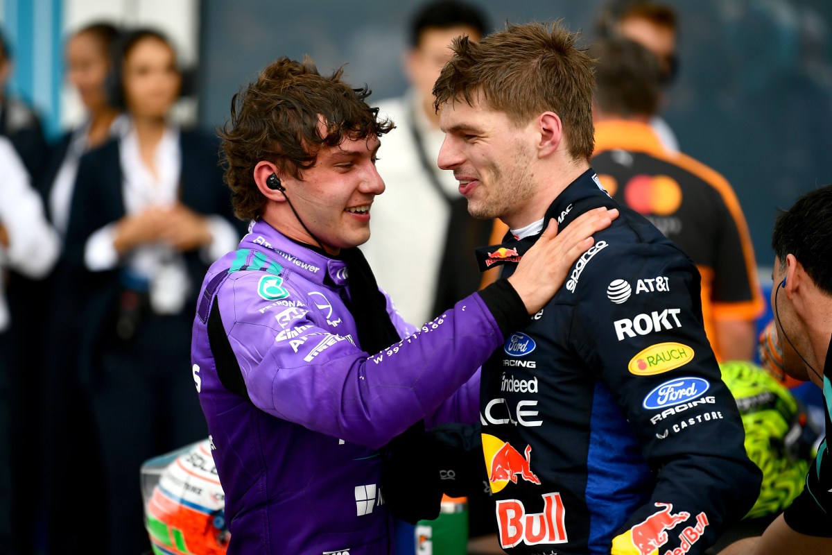 Ex-F1 vê dupla entre Antonelli e Verstappen como “receita do desastre” na Mercedes