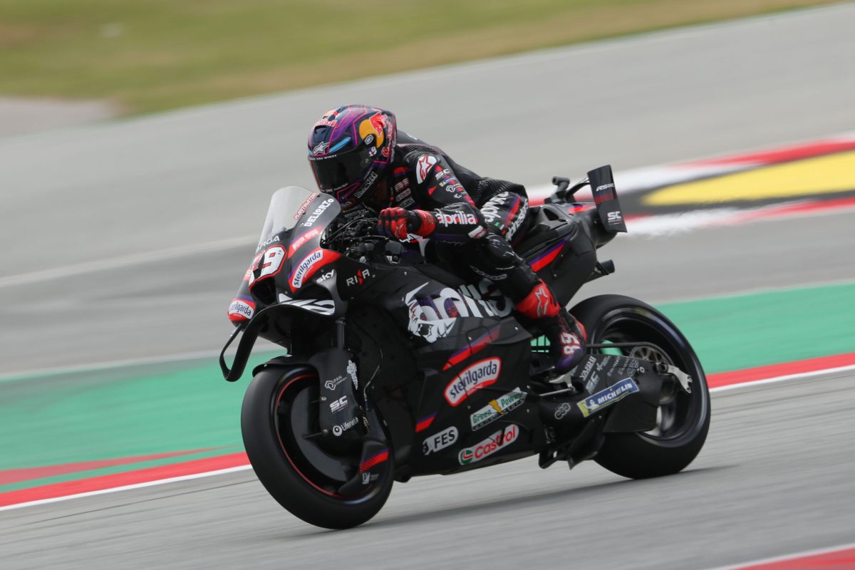Martín revela lesão no pé após forte queda em teste da MotoGP na Catalunha