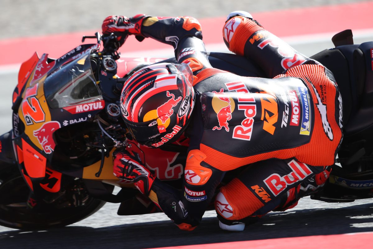 Viñales se anima com resposta física após cirurgia: “Corpo lembrou como pilotar”