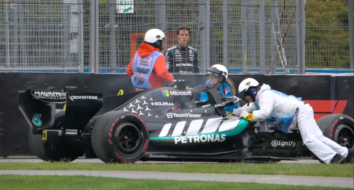 Russell explica abandono no GP do Canadá e lamenta: “Estava confiante e relaxado”
