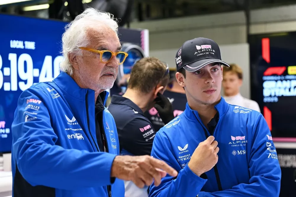Briatore ve una “mejora notable” de Colapinto: “Ya no es un niño”
