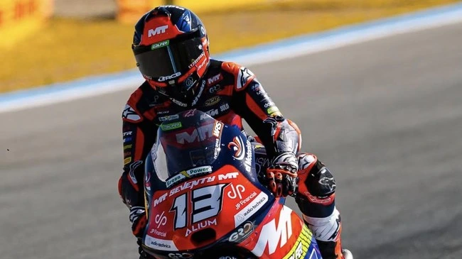 Danish surpreende no fim e lidera treino Moto3 na Tchéquia. Quiles é 3º