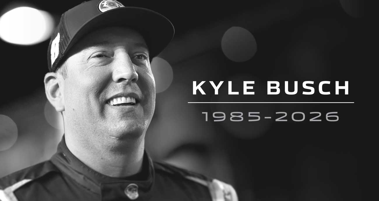 Kyle Busch, bicampeão e lenda da Nascar, morre aos 41 anos