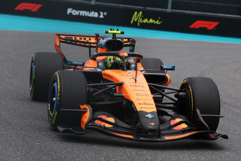 Confira voltas mais rápidas de cada piloto no GP de Miami da F1 2026