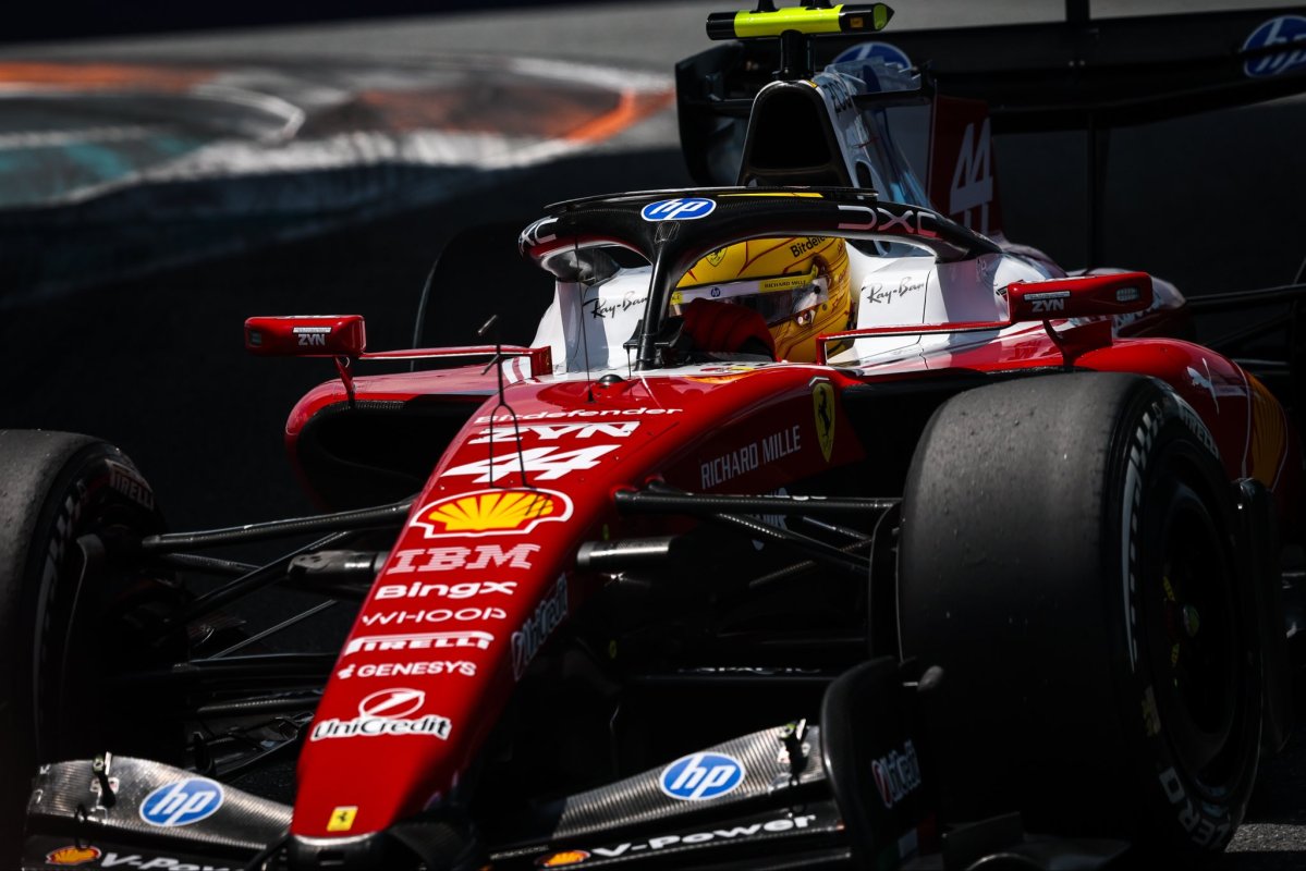 Hamilton assume que “achou que Ferrari seria mais forte” em classificação sprint de Miami