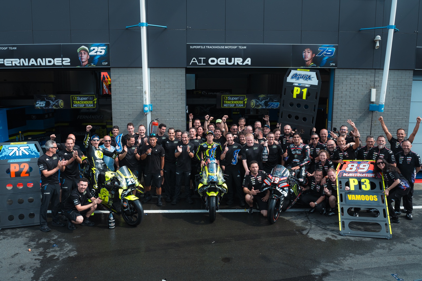 Chefe da Trackhouse aponta chave para derrotar Aprilia em Assen: “Nossos pilotos”
