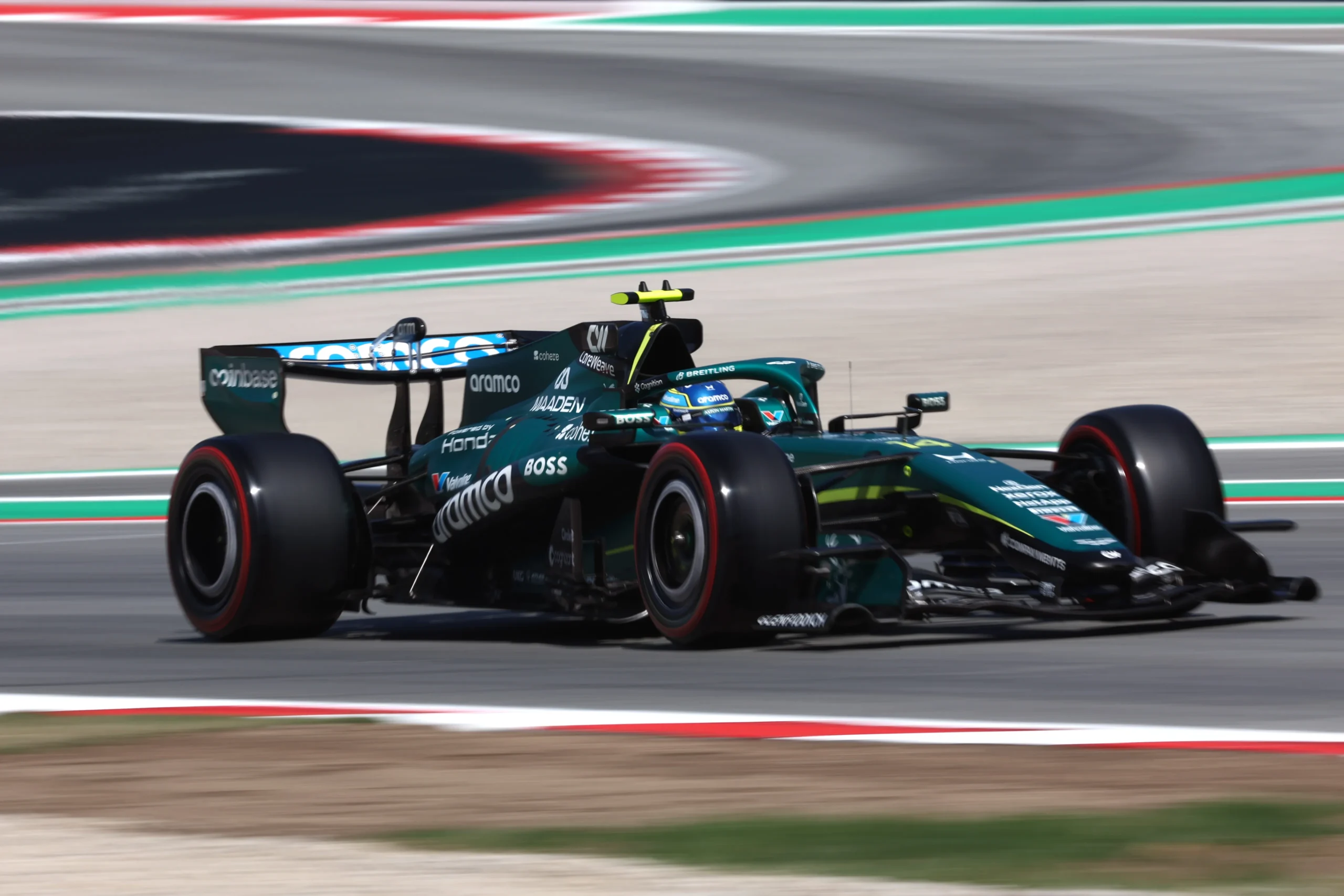 Alonso comienza el GP de Barcelona-Cataluña desde boxes