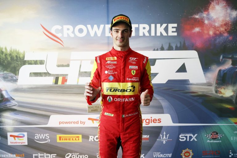 Rovera domina com Ferrari #51 e crava pole das 24 Horas de Spa