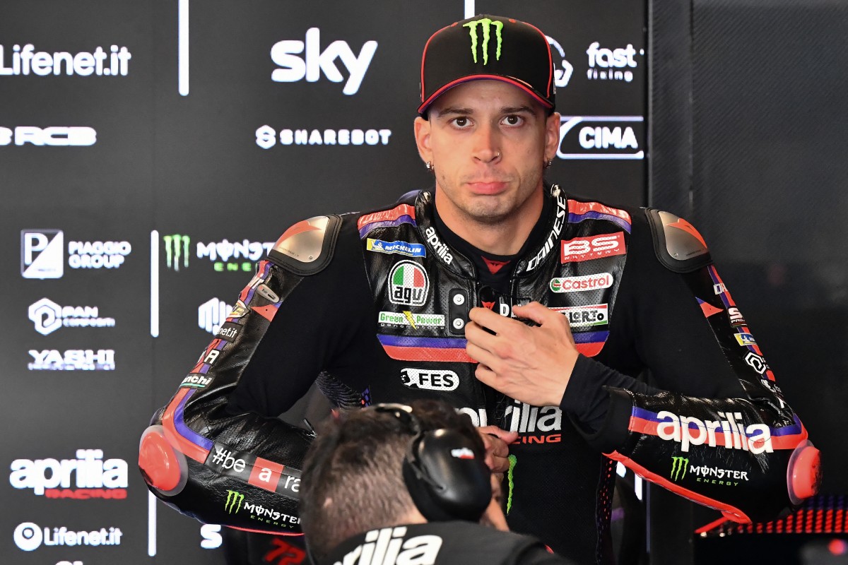 Bezzecchi es suspendido y se pierde el GP de República Checa por agredir a un comisario de pista
