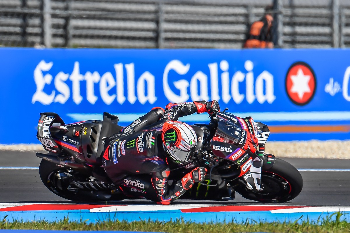 Bezzecchi anseia reencontro com Aprilia após “domingo um pouco duro” na Hungria