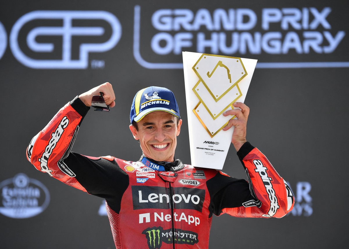 Marc Márquez salta ao top-5 da MotoGP com varrida na Hungria. Confira classificação