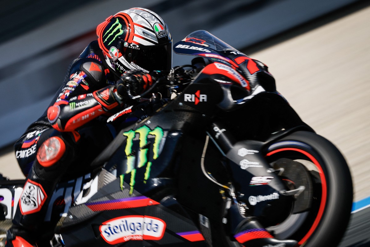 Bezzecchi lidera la primera práctica del GP de Países Bajos; Márquez se cae y es 10°