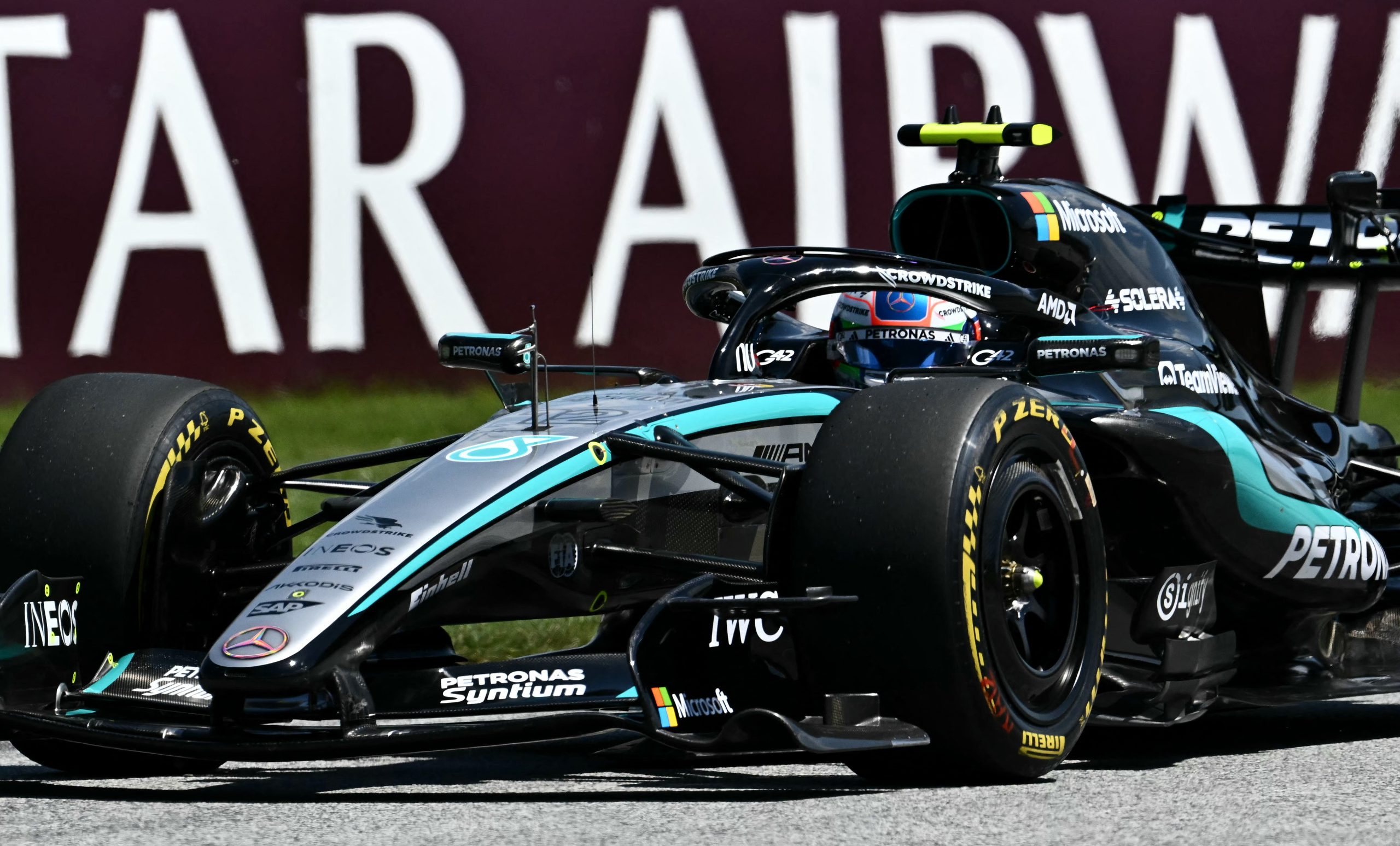 Antonelli comanda 1-2 de Mercedes en FP1 de Austria; Colapinto 8°